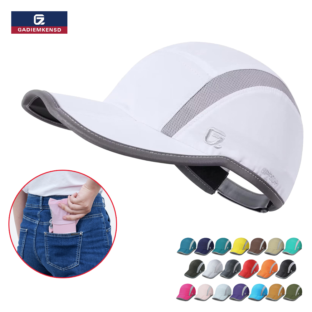 Running Cap Lightweight - GADIEMKENSD Unisex Running Cap UPF 50+