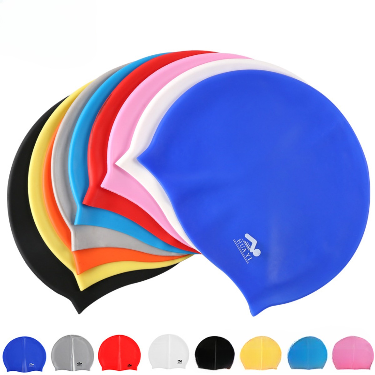 Siliconen elastische badmuts W - Swim Hat Silicone recensie en prijs