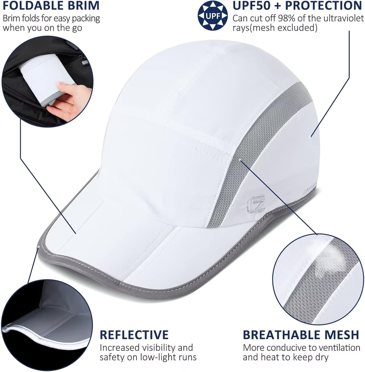 GADIEMKENSD Unisex Running Cap - Running Cap Lightweight recensie en prijs