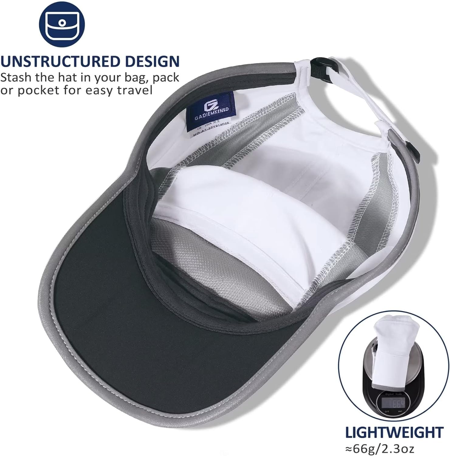 GADIEMKENSD Unisex Running Cap - Running Cap Lightweight recensie en prijs