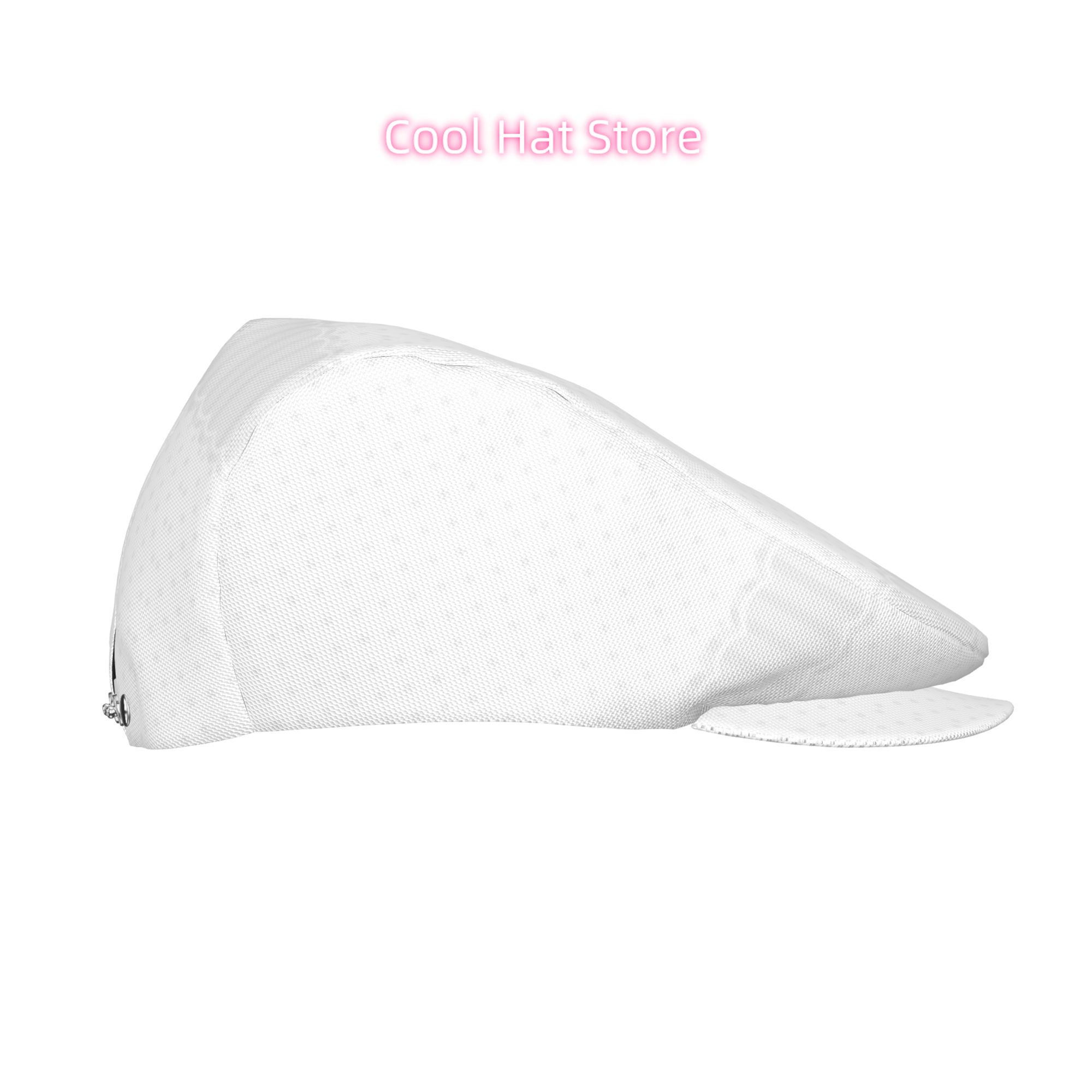 Witte pet met polkadotpatroon  - Newsboy Cap Ivy recensie en prijs
