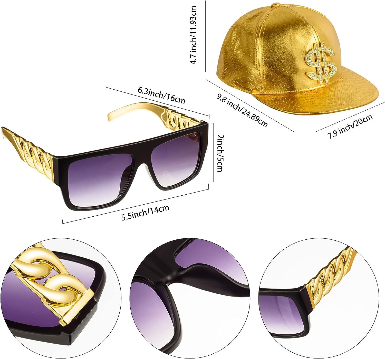 Pesenar 80S 90Ship Hop Kostuum - Snapback Hat Flat recensie en prijs